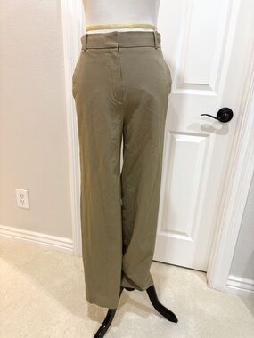 Aritzia Babaton Atelier Wide Leg Dress Work Business Pants 95% Wool